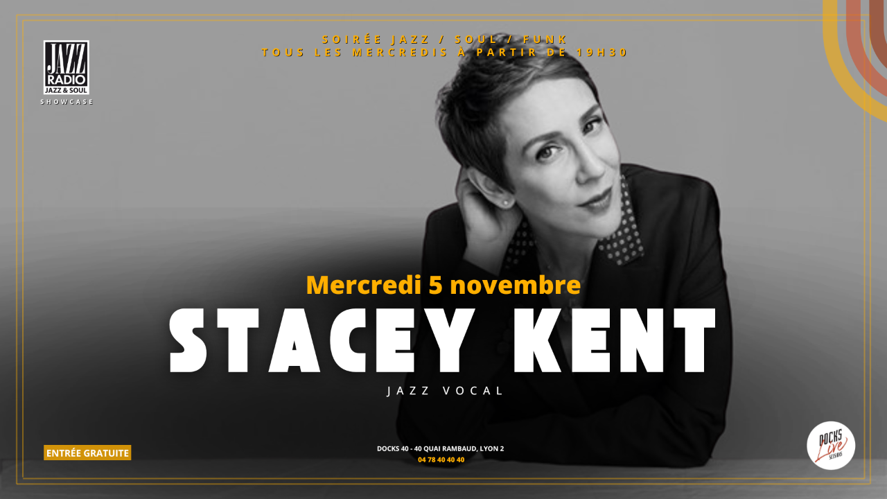 5 novembre 2025 : quand Stacey Kent a caresseé avec sa voix le public du Docks 40 5 novembre 2025 : quand Stacey Kent a caresseé avec sa voix le public du Docks 40