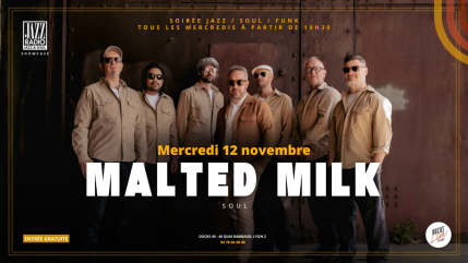 12 novembre 2025 : quand Malted Milk embrasait avec Groove le Docks 40 12 novembre 2025 : quand Malted Milk embrasait avec Groove le Docks 40