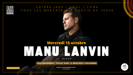 15 octobre 2025 : Manu Lanvin électrise les Docks 40 avec son blues, sa guitare et sa voix profonde 15 octobre 2025 : Manu Lanvin électrise les Docks 40 avec son blues, sa guitare et sa voix profonde