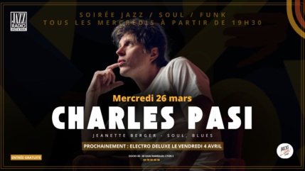 26 mars 2025 : quand Charles Pasi a retourné la scène du Docks 40 ! 26 mars 2025 : quand Charles Pasi a retourné la scène du Docks 40 !